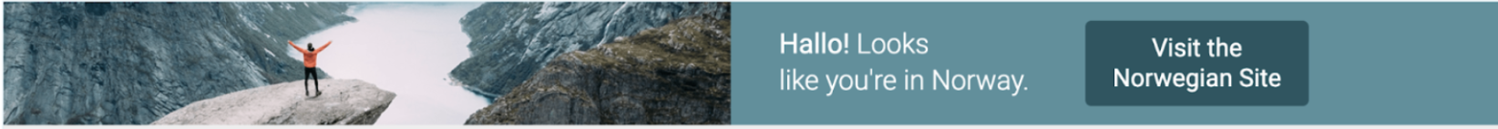 Screenshot image of Unbounce sticky bar